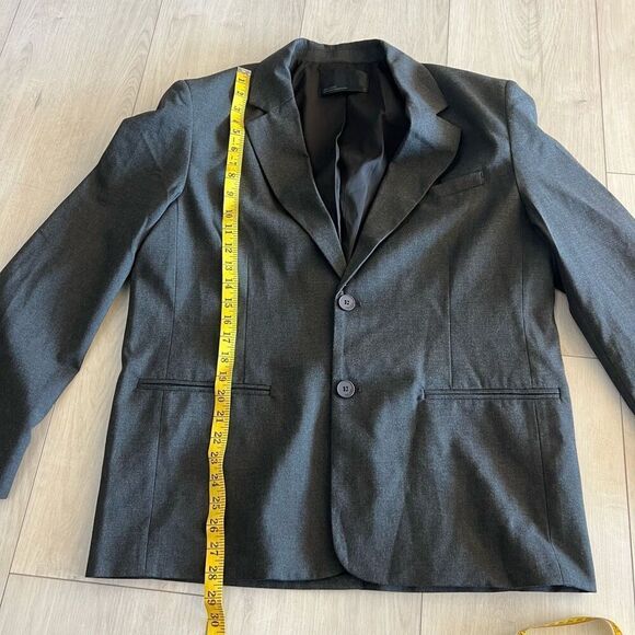 Oak + Fort dark gray  Oversized Blazer in size small - Picture 2 of 9